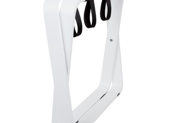 R03 hotel luggage rack when folded - white color