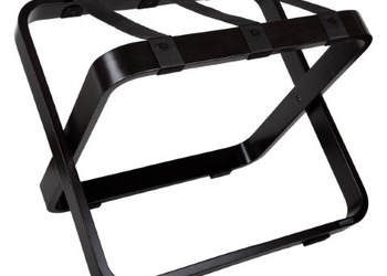 R03 Luggage Rack - Wenge color with black nylon straps