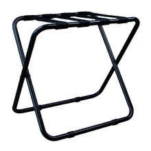 Stojak na bagaż z pasami nylonowymi R06 czarny