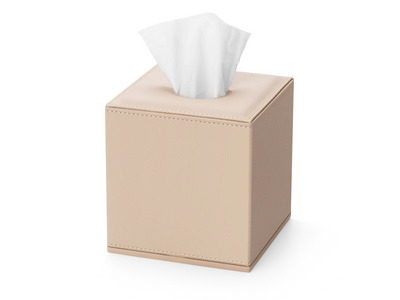 Pojemnik na chusteczki higieniczne kostka SHAPE-BEIGE